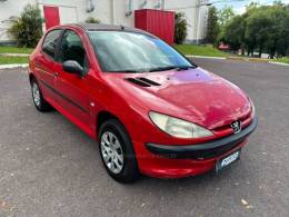 PEUGEOT - 206 - 2003/2003 - Vermelha - R$ 6.950,00