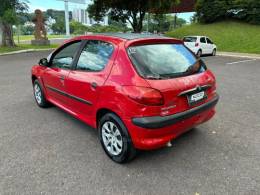 PEUGEOT - 206 - 2003/2003 - Vermelha - R$ 6.950,00